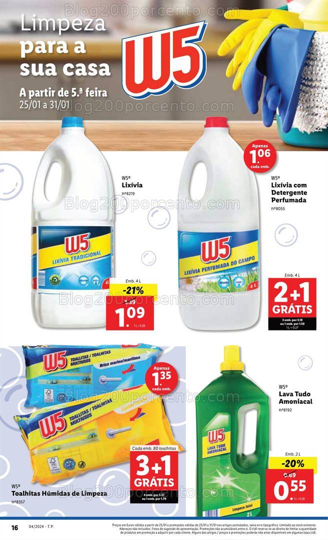 Antevisão Folheto LIDL Promoções de 25 a 31 janeiro