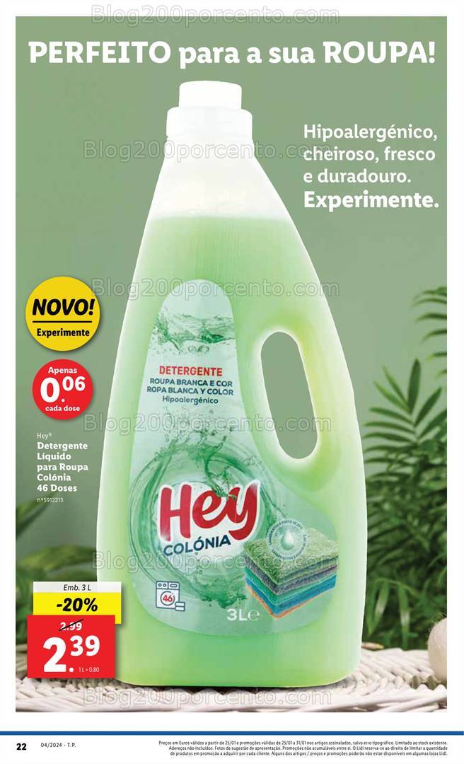 Antevisão Folheto LIDL Promoções de 25 a 31 janeiro