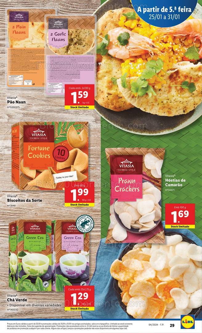 Antevisão Folheto LIDL Promoções de 25 a 31 janeiro