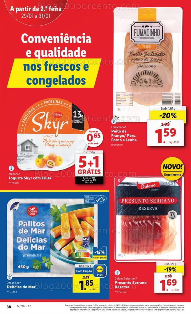 Antevisão Folheto LIDL Promoções de 25 a 31 janeiro