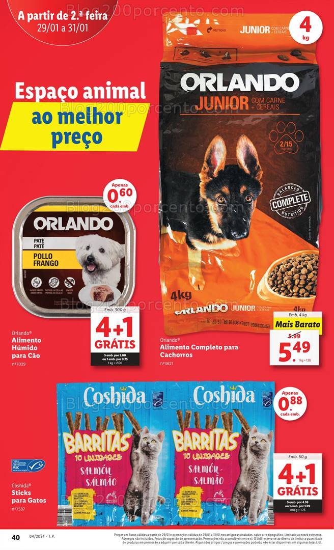 Antevisão Folheto LIDL Promoções de 25 a 31 janeiro