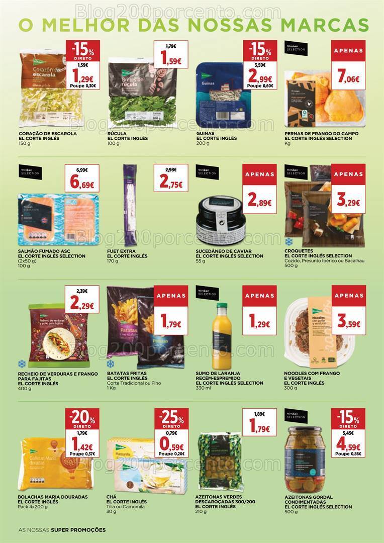 Antevisão Folheto EL CORTE INGLÉS Promoções 12 a 25  janeiro