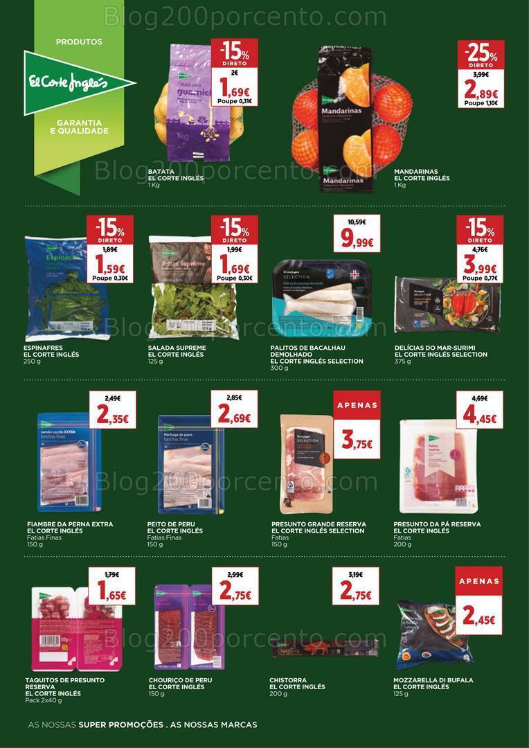 Antevisão Folheto EL CORTE INGLÉS Promoções 26 janeiro a 8 fevereiro