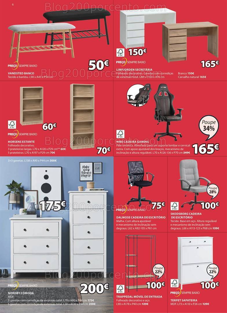 Antevisão Folheto JYSK Promoções de 4 a 31 janeiro