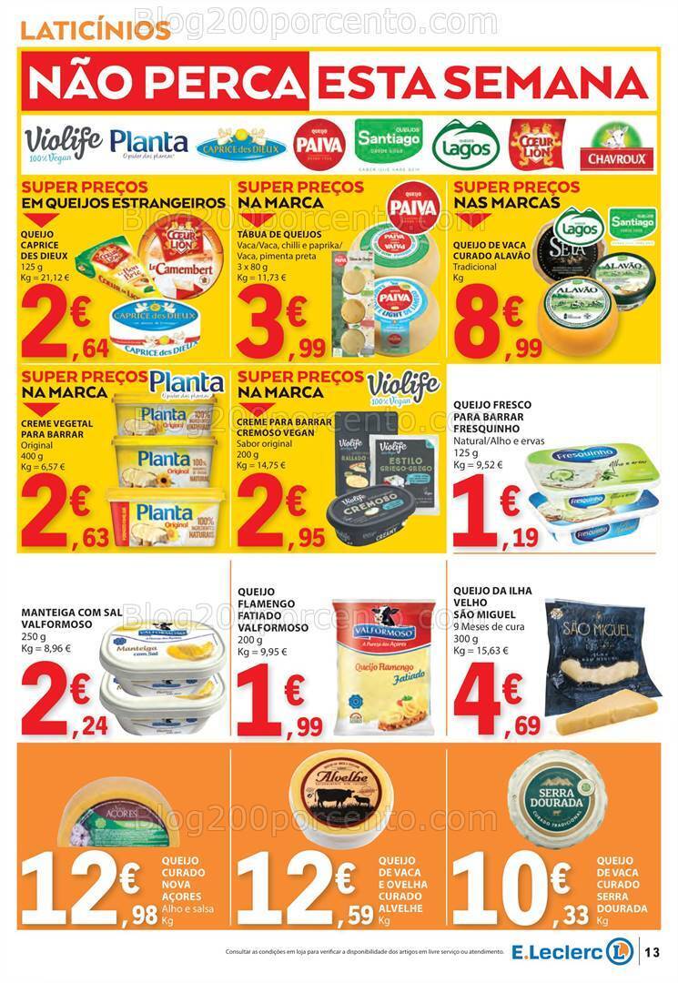 Antevisão Folheto E-LECLERC Promoções de 5 a 10 janeiro