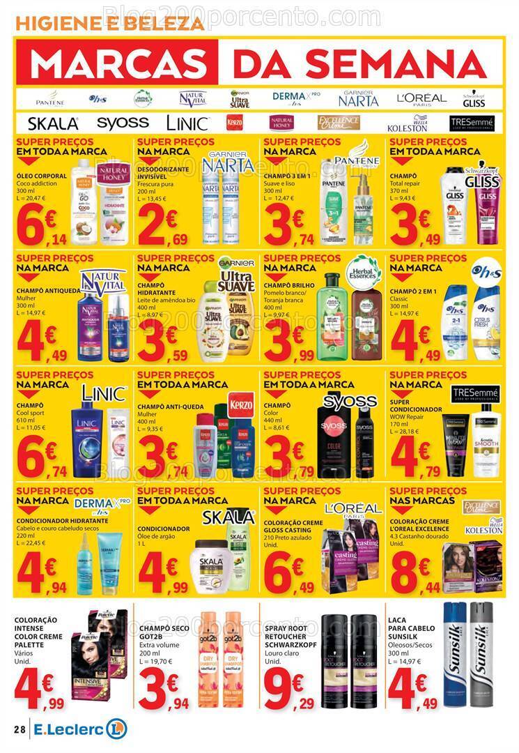 Antevisão Folheto E-LECLERC Promoções de 5 a 10 janeiro
