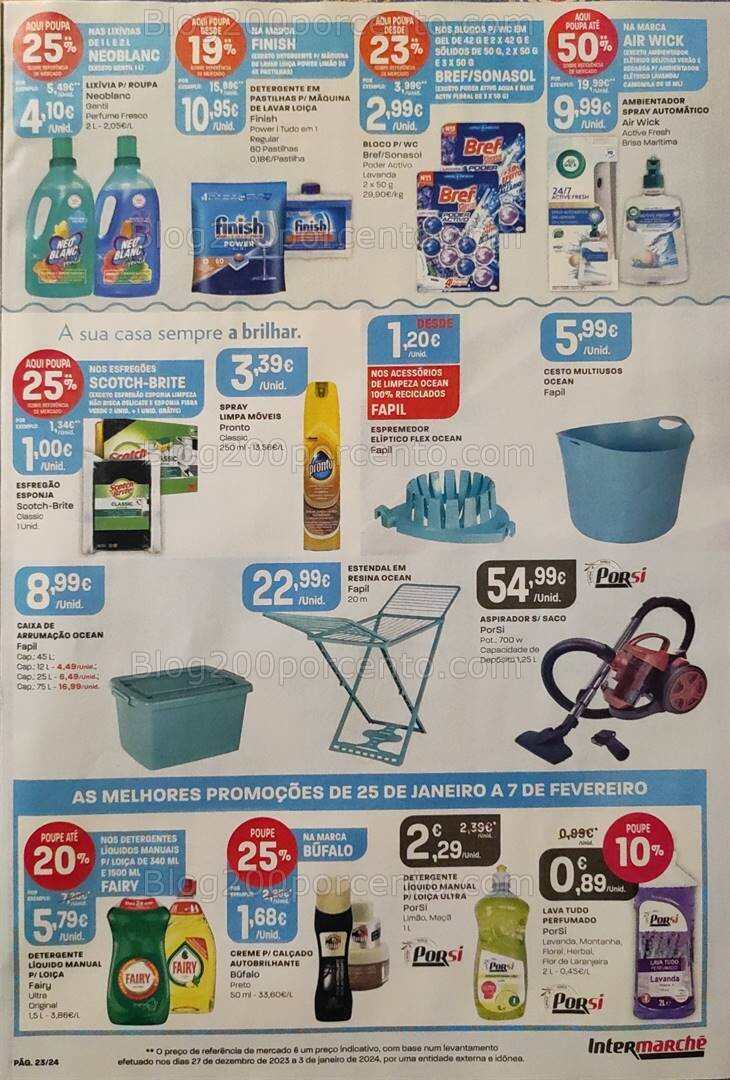 Antevisão Folheto INTERMARCHÉ Higiene Promoções de 25 janeiro a 7 fevereiro
