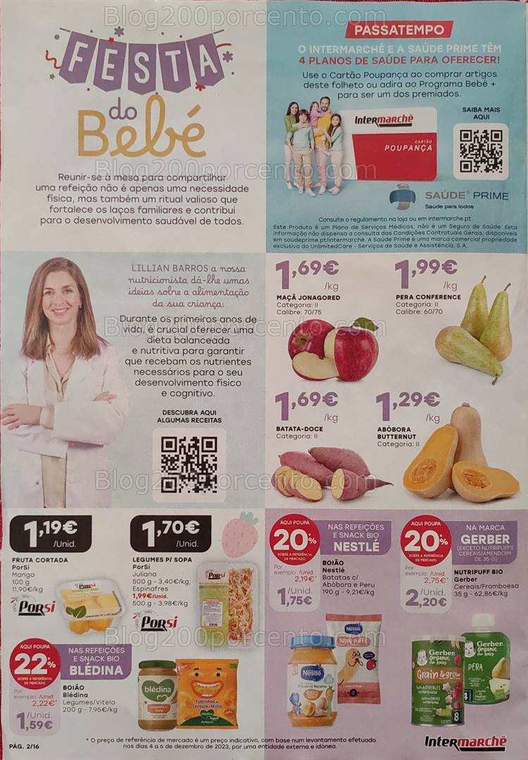 Antevisão Folheto INTERMARCHÉ Festa do Bebé Promoções de 11 a 25 janeiro