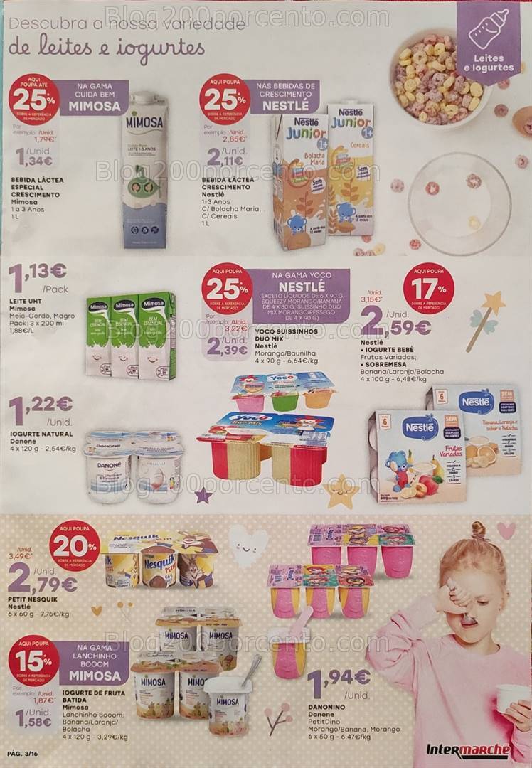 Antevisão Folheto INTERMARCHÉ Festa do Bebé Promoções de 11 a 25 janeiro
