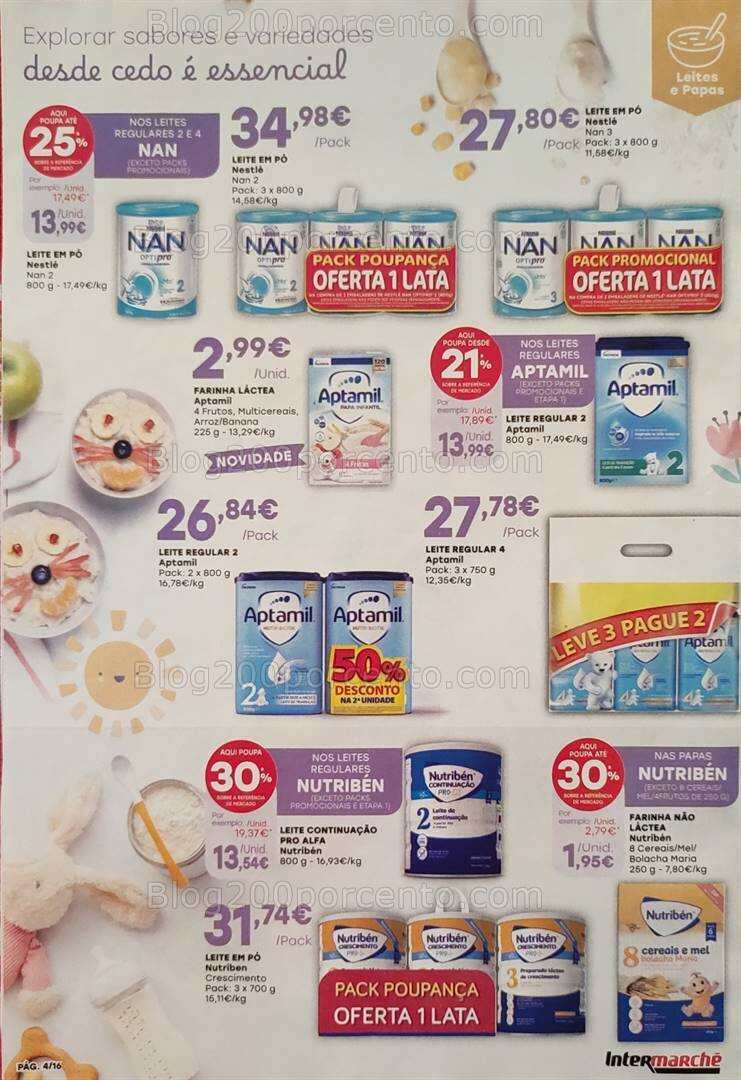 Antevisão Folheto INTERMARCHÉ Festa do Bebé Promoções de 11 a 25 janeiro