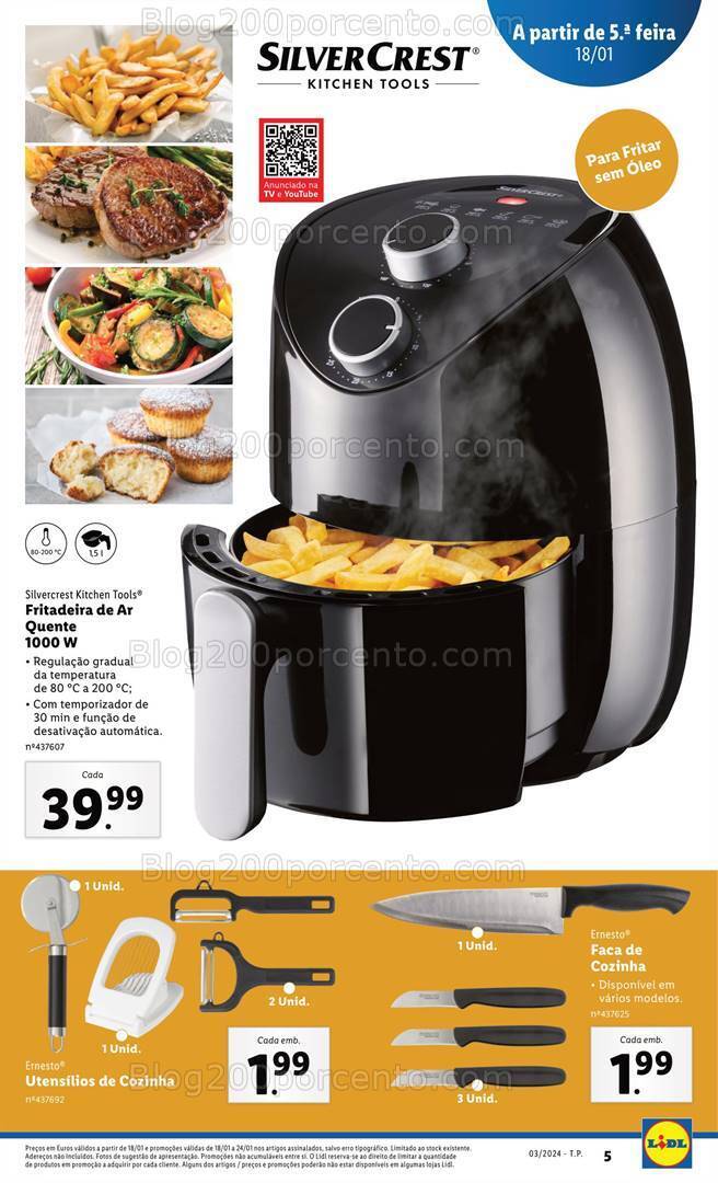 Antevisão Folheto LIDL Bazar Promoções a partir de 18 janeiro