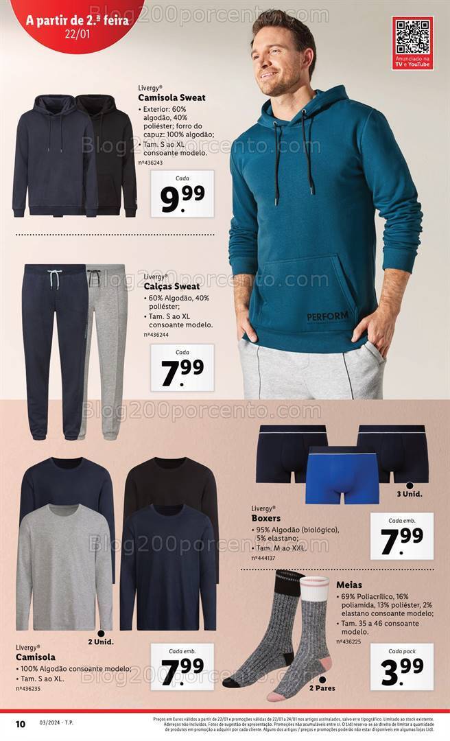 Antevisão Folheto LIDL Bazar Promoções a partir de 22 janeiro