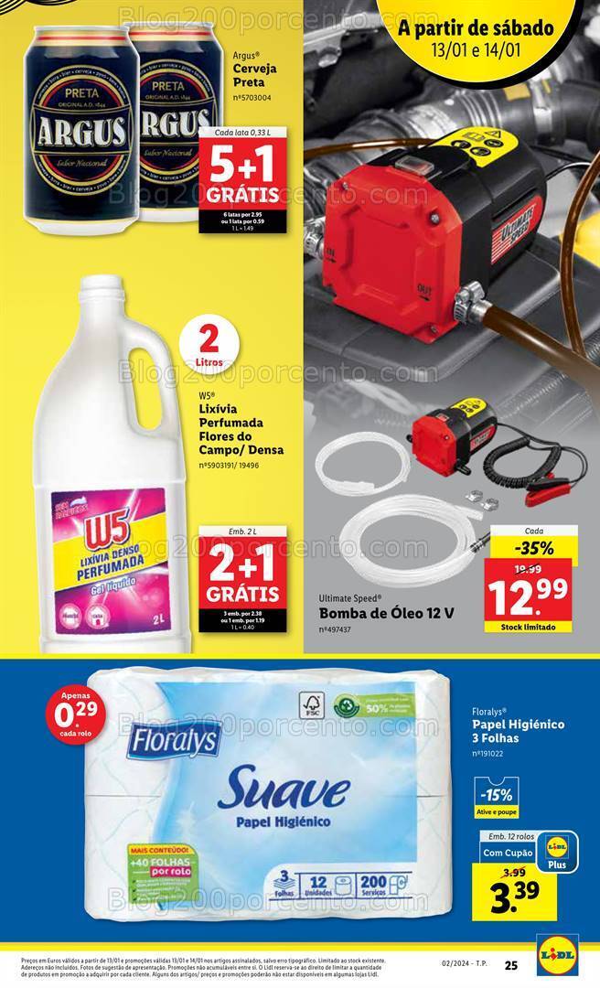 Antevisão Folheto LIDL Promoções de 11 a 17 janeiro