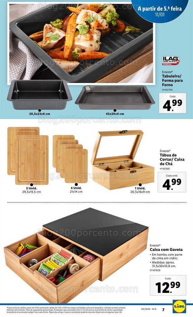 Antevisão Folheto LIDL Promoções de 11 a 17 janeiro