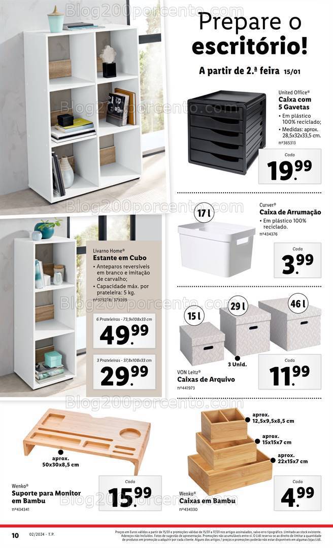 Antevisão Folheto LIDL Promoções de 11 a 17 janeiro