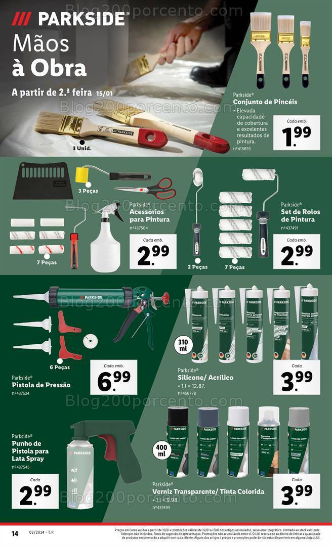 Antevisão Folheto LIDL Promoções de 11 a 17 janeiro