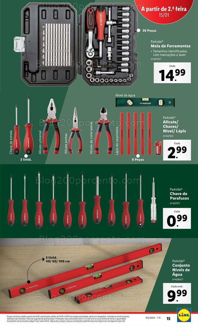 Antevisão Folheto LIDL Promoções de 11 a 17 janeiro