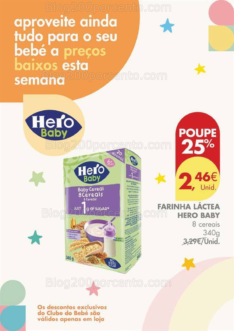 Antevisão Folheto PINGO DOCE Clube do Bebé Promoções de 9 a 15 janeiro