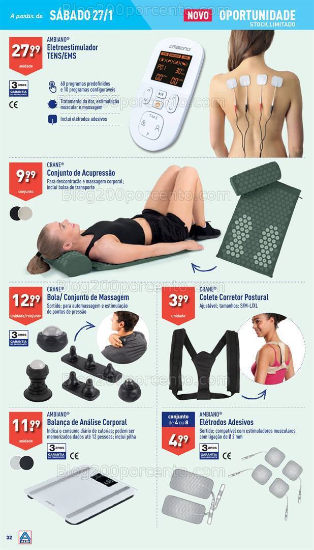 Antevisão Folheto ALDI Bazar Promoções de 24 a 30 janeiro
