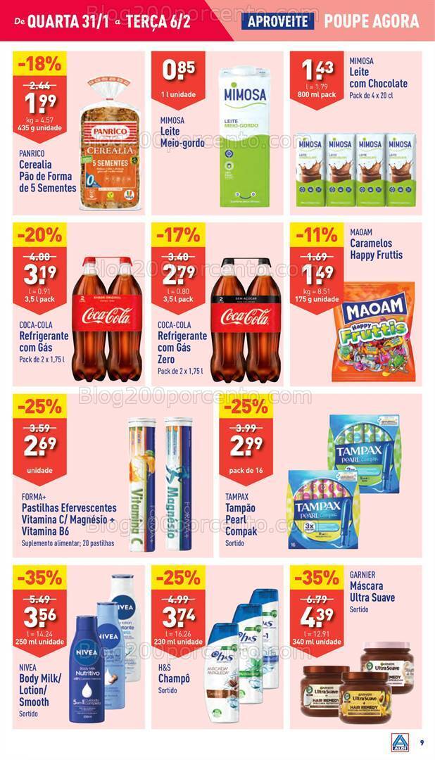 Antevisão Folheto ALDI Promoções 31 janeiro a 6 fevereiro