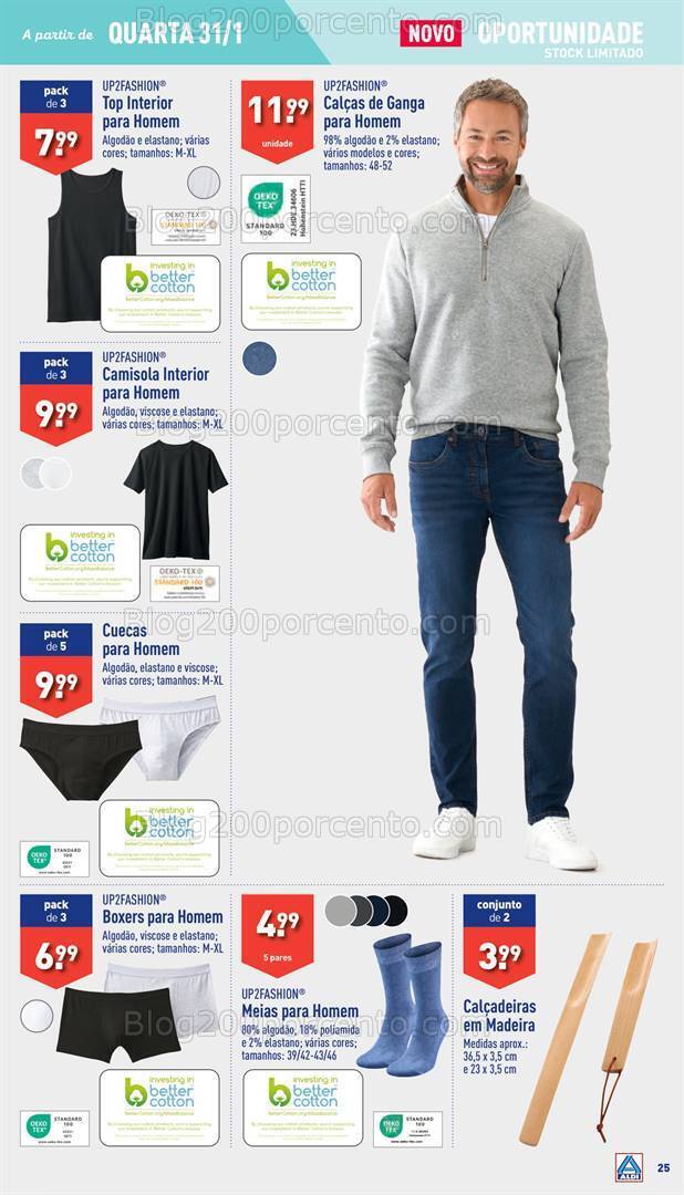 Antevisão Folheto ALDI Promoções 31 janeiro a 6 fevereiro