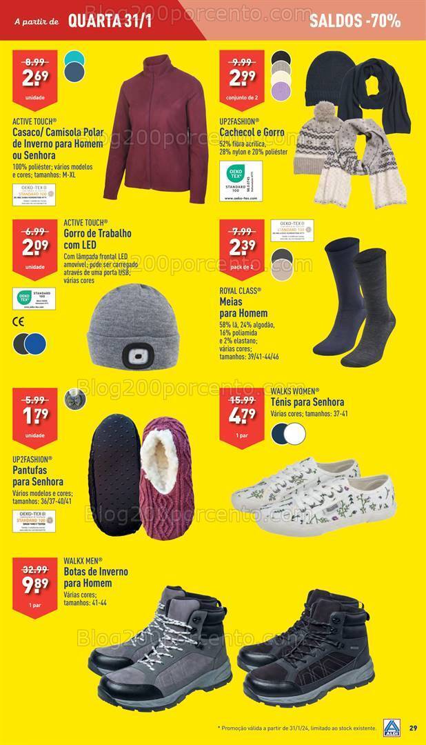 Antevisão Folheto ALDI Promoções 31 janeiro a 6 fevereiro