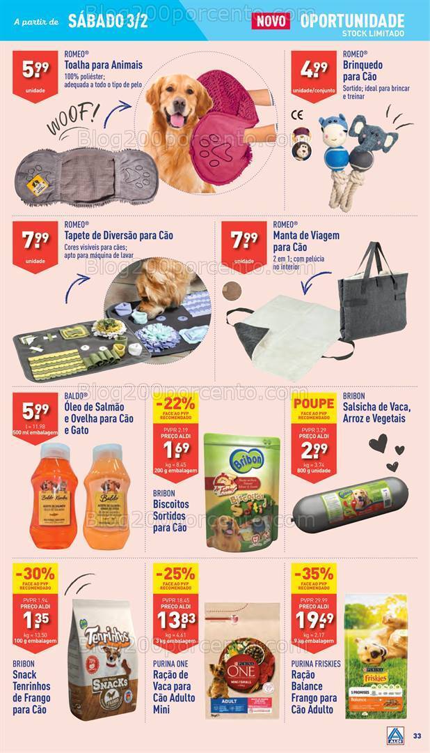 Antevisão Folheto ALDI Promoções 31 janeiro a 6 fevereiro