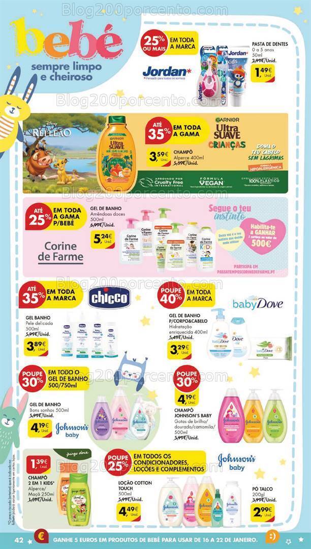 Antevisão Folheto PINGO DOCE Feira do Bebé Promoções de 5 a 8 janeiro
