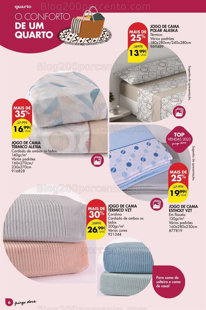 Antevisão Folheto PINGO DOCE Bazar Promoções de 16 janeiro a 5 fevereiro