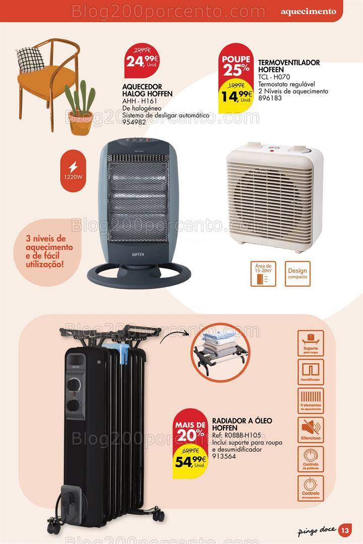 Antevisão Folheto PINGO DOCE Bazar Promoções de 16 janeiro a 5 fevereiro