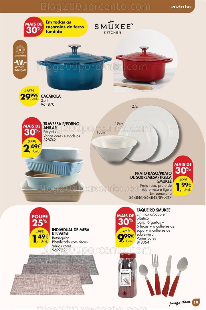 Antevisão Folheto PINGO DOCE Bazar Promoções de 16 janeiro a 5 fevereiro