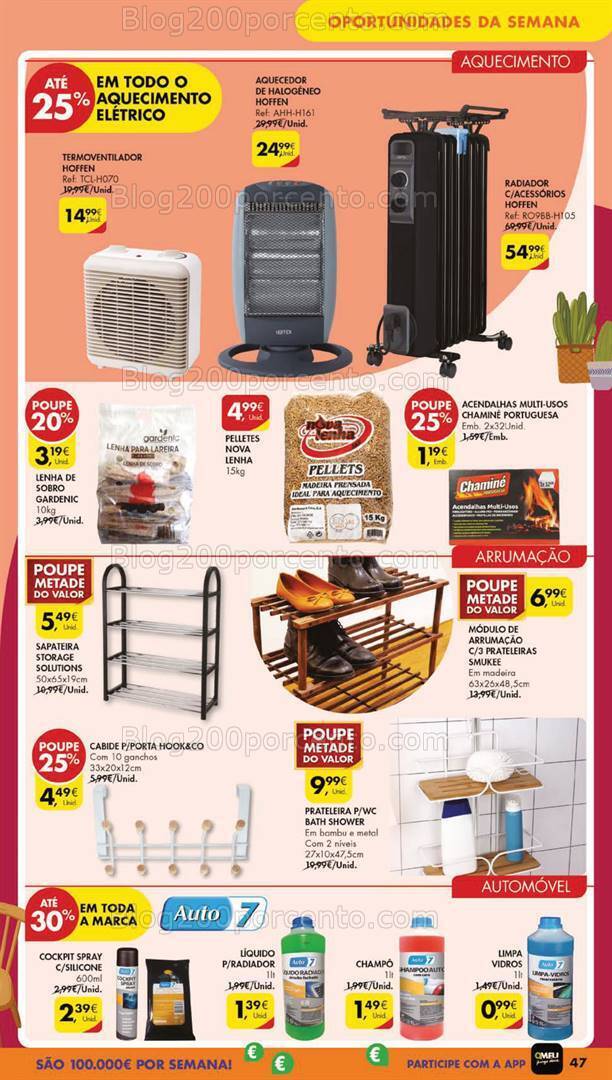 Antevisão Folheto PINGO DOCE Bazar Grandes Promoções 23 a 29 janeiro