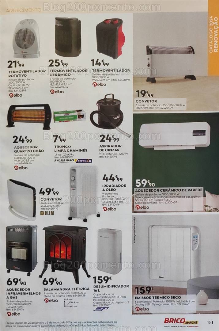 Antevisão Folheto BRICOMARCHÉ Promoções de 25 janeiro a 3 março