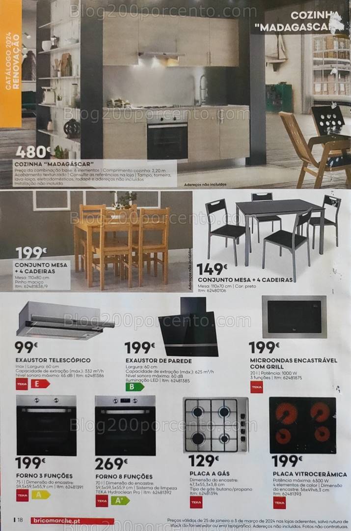 Antevisão Folheto BRICOMARCHÉ Promoções de 25 janeiro a 3 março