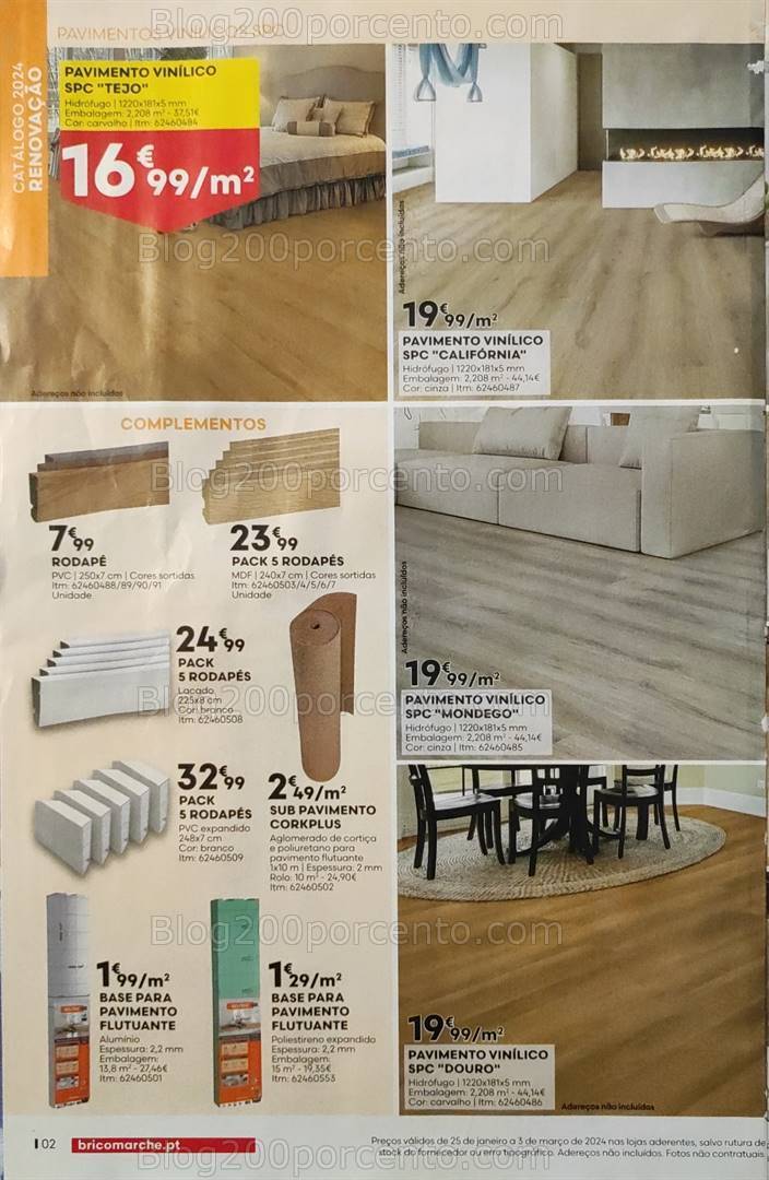 Antevisão Folheto BRICOMARCHÉ Promoções de 25 janeiro a 3 março