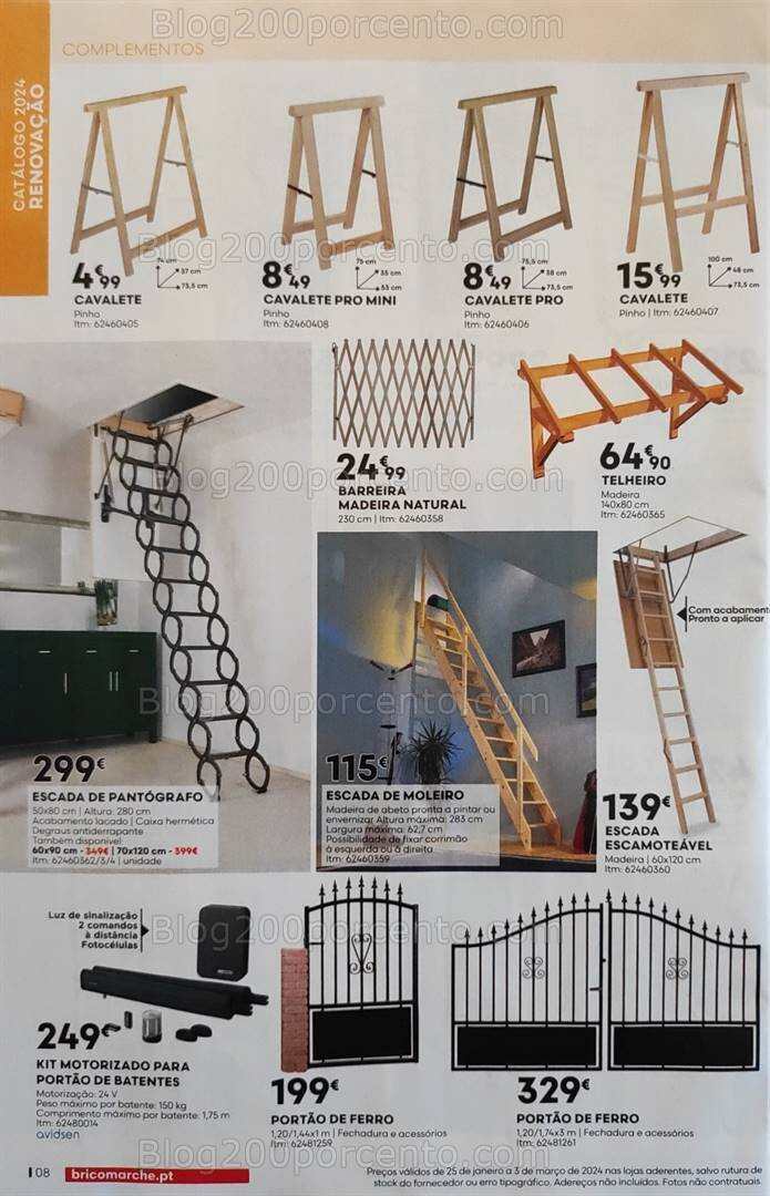 Antevisão Folheto BRICOMARCHÉ Promoções de 25 janeiro a 3 março