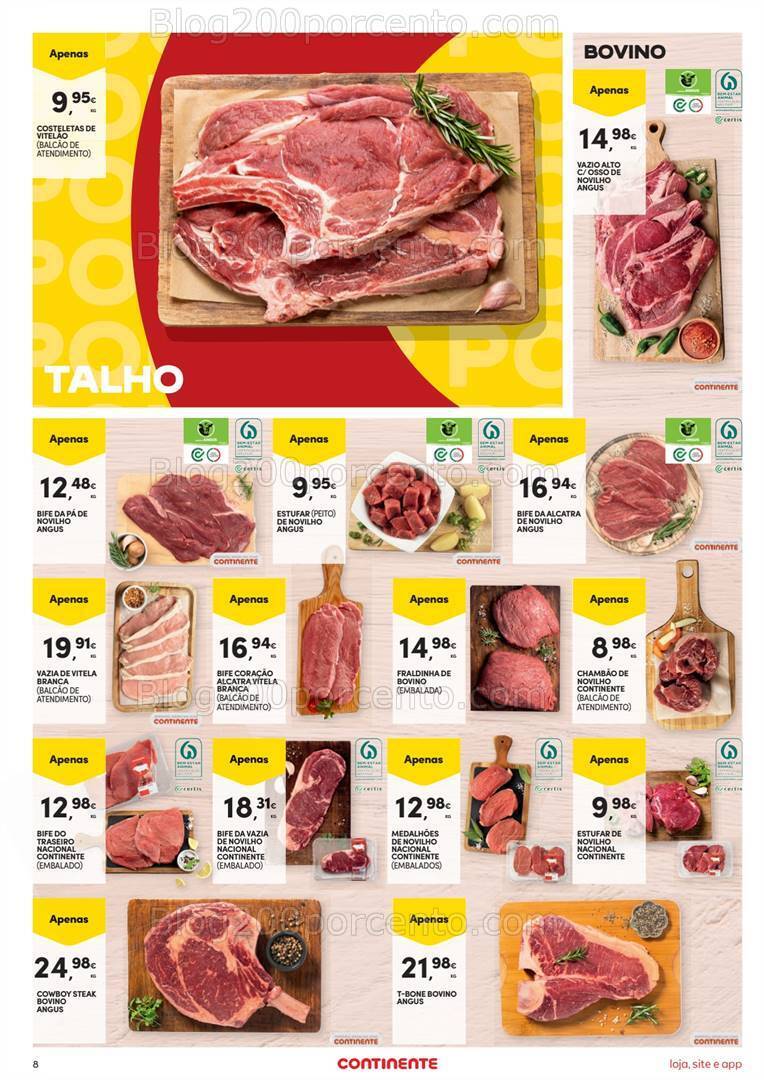 Antevisão Folheto CONTINENTE Promoções de 5 a 8 janeiro