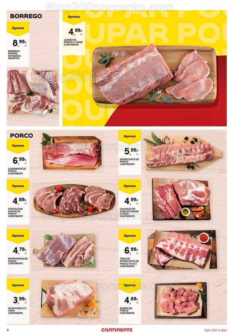 Antevisão Folheto CONTINENTE Promoções de 5 a 8 janeiro