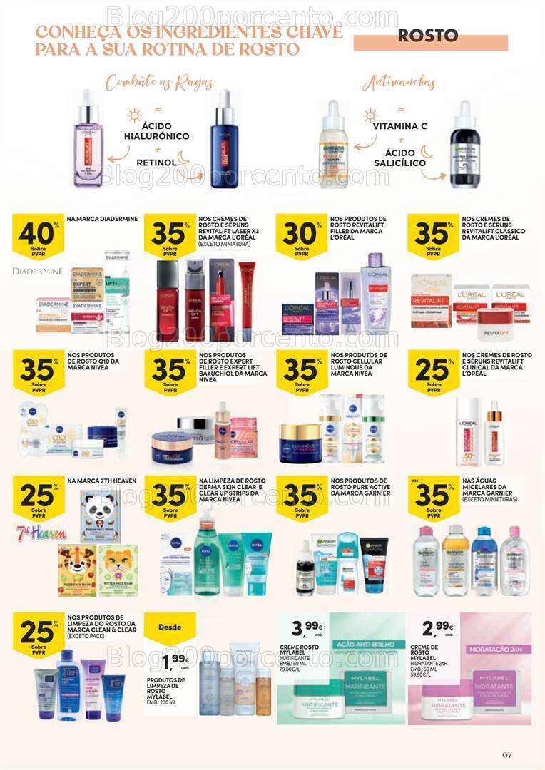 Antevisão Folheto CONTINENTE Beleza Promoções de 16 a 28 janeiro