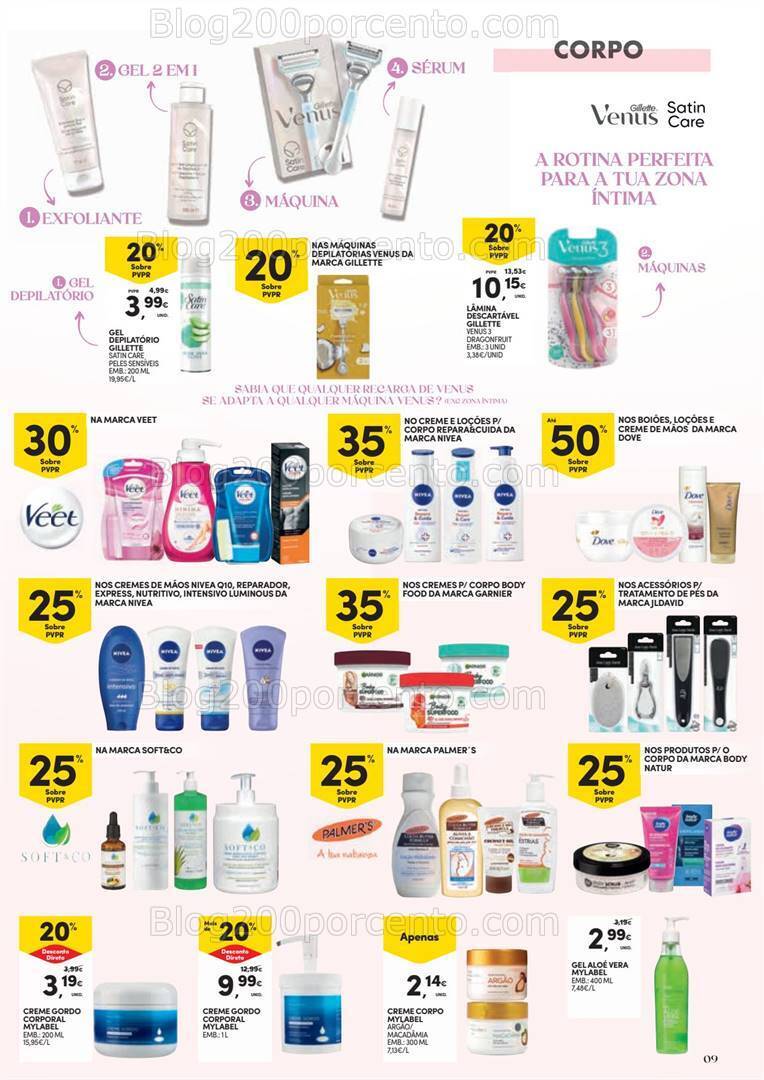 Antevisão Folheto CONTINENTE Beleza Promoções de 16 a 28 janeiro