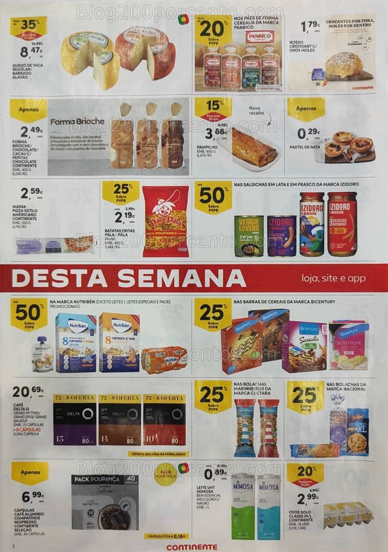 Antevisão Folheto CONTINENTE Promoções Fim de Semana - 19 a 22 janeiro