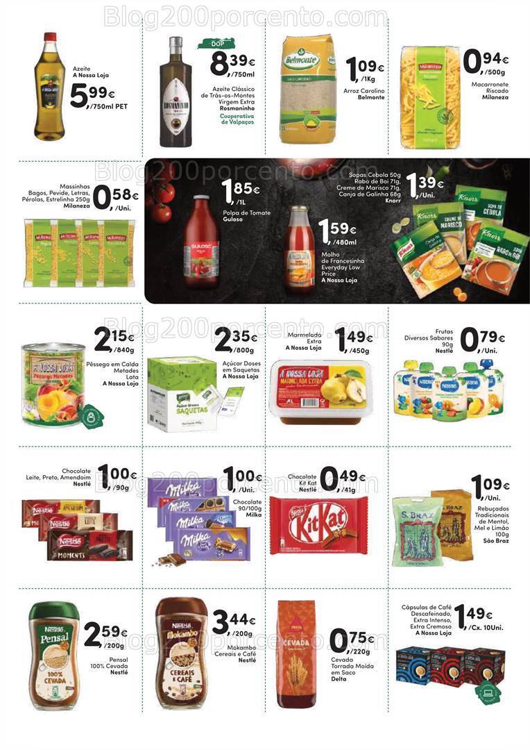 Antevisão Folheto A NOSSA LOJA Promoções de 6 a 21 janeiro