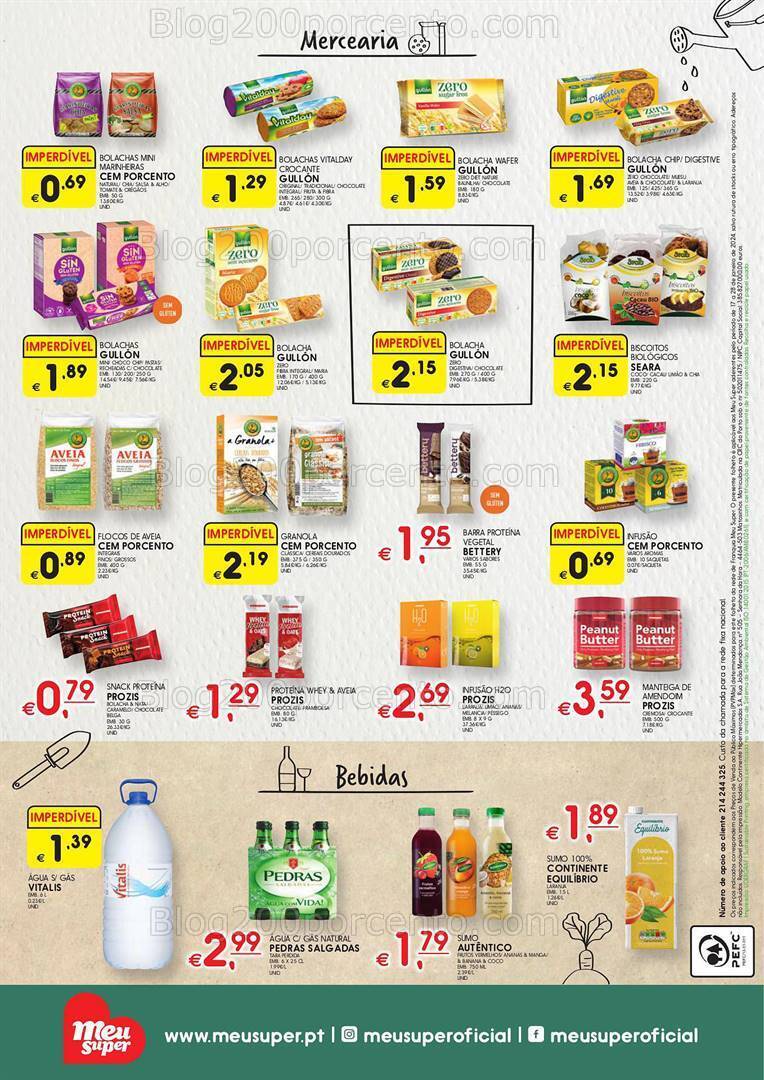 Antevisão Folheto MEU SUPER Promoções de 17 a 28 janeiro