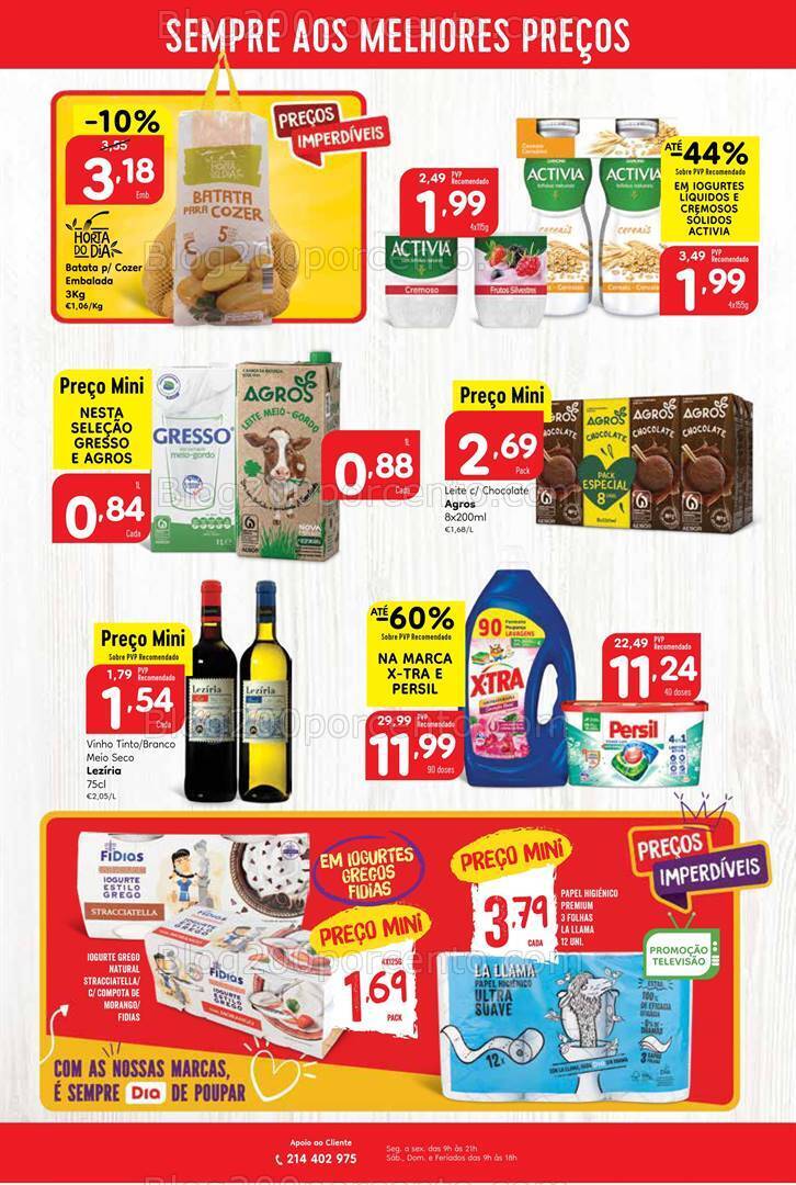 Antevisão Folheto MINIPREÇO Promoções de 18 a 24 janeiro