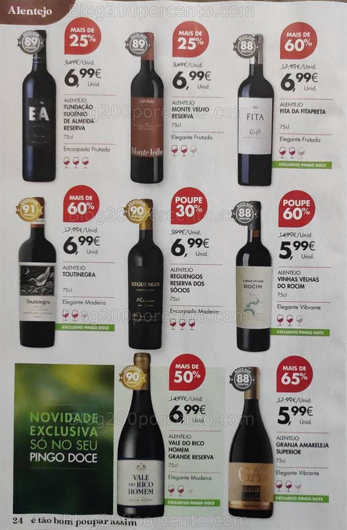 Antevisão Folheto PINGO DOCE Feira Queijos Enchidos e Vinhos - 16 janeiro a 19 fevereiro