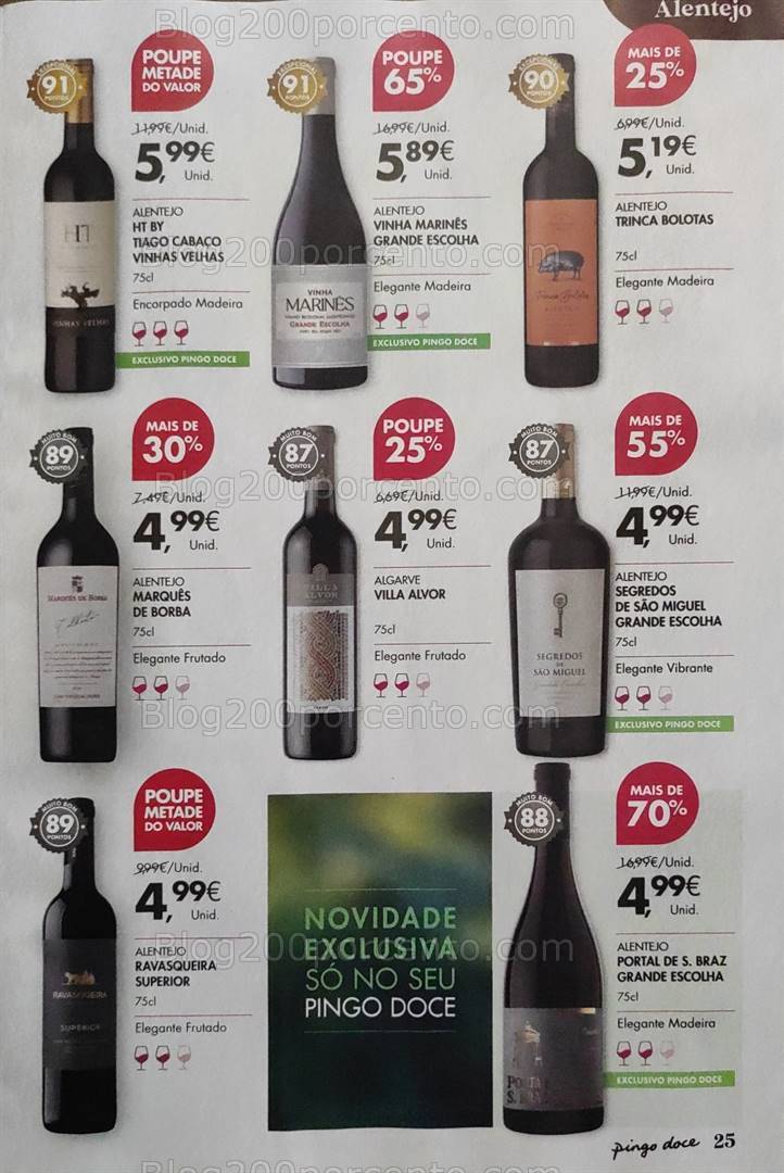 Antevisão Folheto PINGO DOCE Feira Queijos Enchidos e Vinhos - 16 janeiro a 19 fevereiro