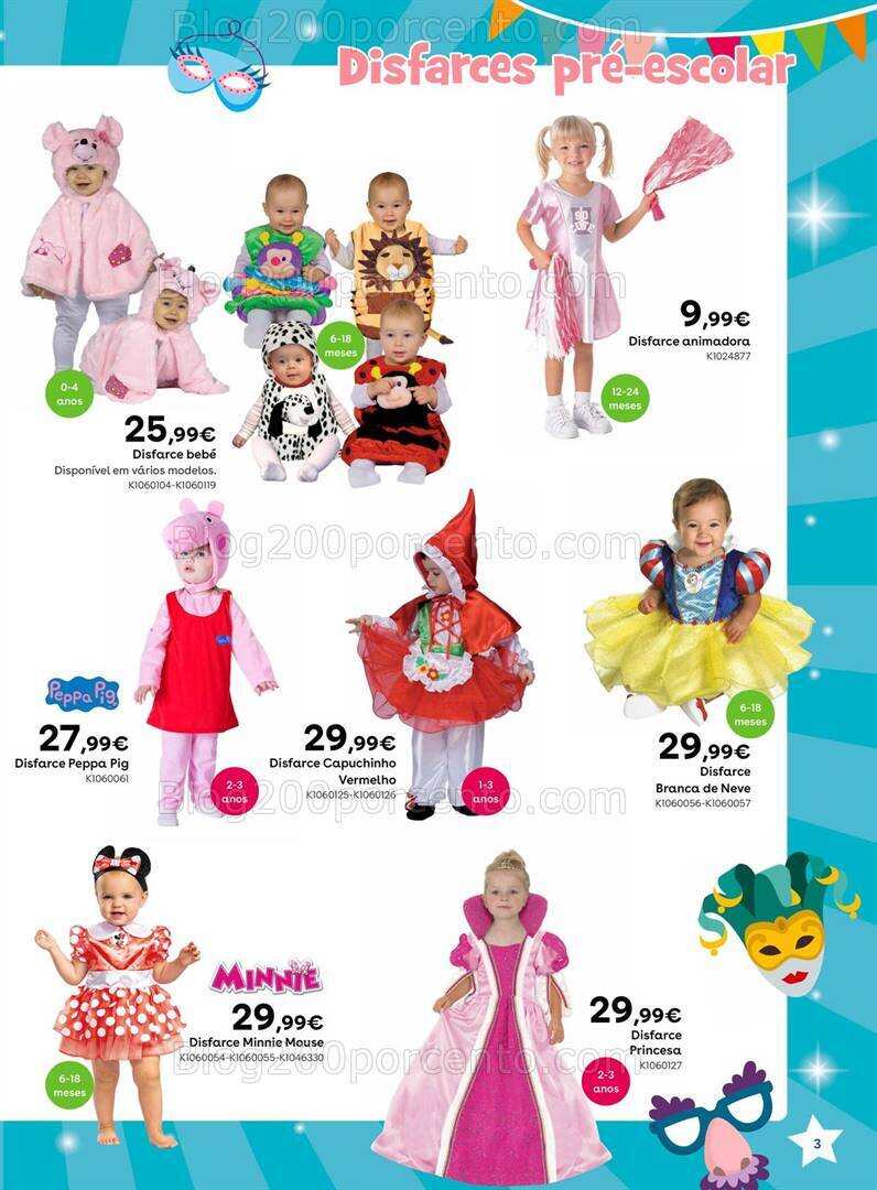 Antevisão Folheto TOYSRUS Carnaval Promoções de 16 janeiro a 13 fevereiro