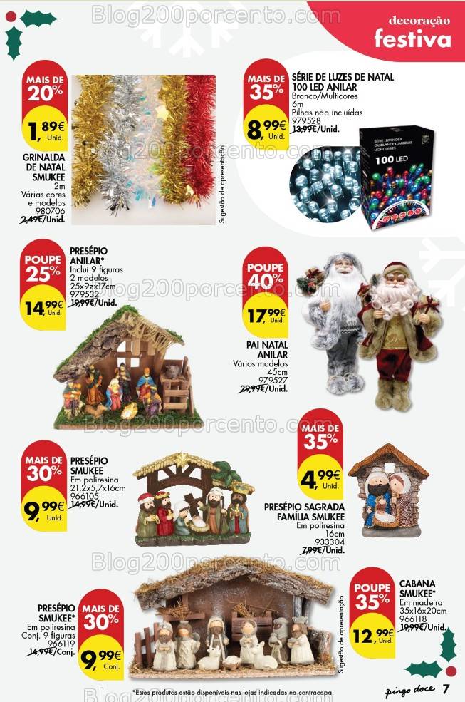 Antevisão Folheto PINGO DOCE Natal Promoções de 12 novembro a 31 dezembro