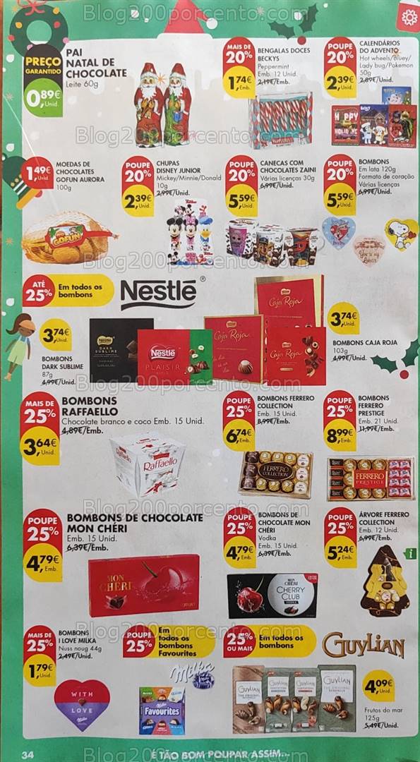 Antevisão Folheto PINGO DOCE Natal Promoções de 5 a 11 novembro