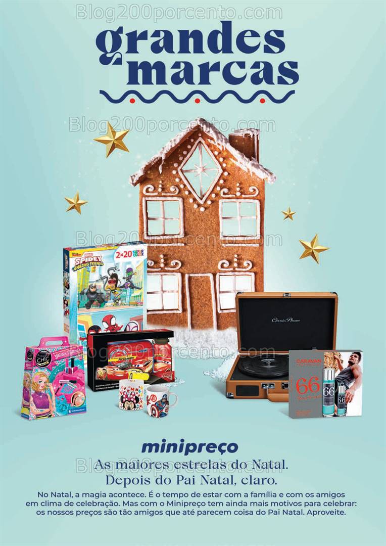 Antevisão Folheto MINIPREÇO Natal Promoções até 1 janeiro